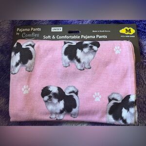 Unisex Shih Tzus Dog Print Pajama Pants